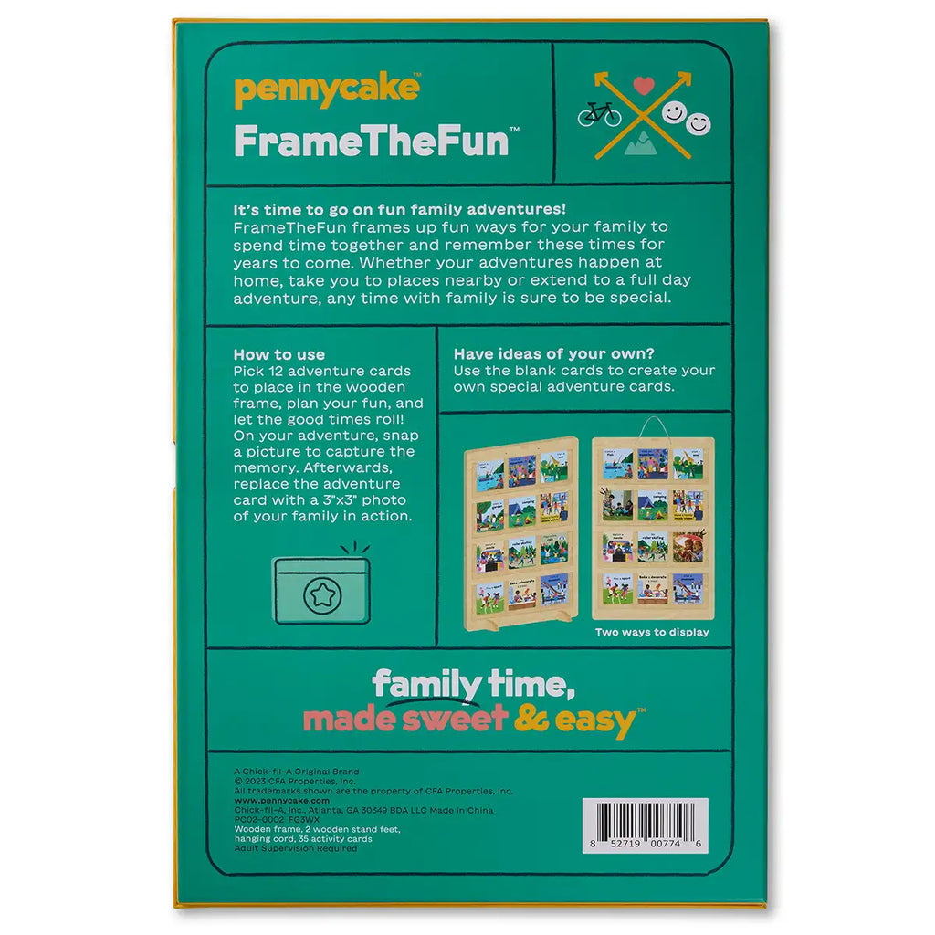 FrameTheFun™ Family Bucket List - pennycake